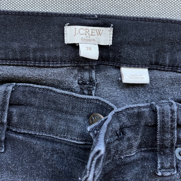 J Crew skinny stretch jeans / black - Picture 3 of 7